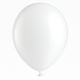 Classic White 5" Latex Balloons - Pack of 50